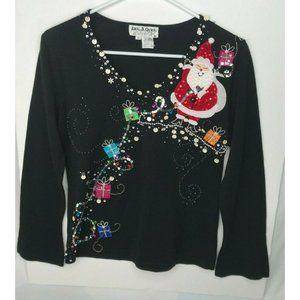 Beautiful Christmas Cheer/Happy Santa Holiday Chee